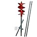 Produktbild Bunnenandi - 200mm Erdbohrer 3m oder_andere_LÄNGEN als Brunnenbohrer, Handerdbohrer, Erdlochbohrer, Brunnenbohrgerät, Zaunbohrer, Hand, Benzin, UVM. einsetzbar !