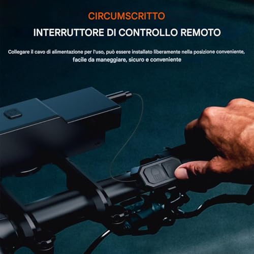 Feux pour vélo USB rechargeable avec 2 modes éclairage guidon - 4