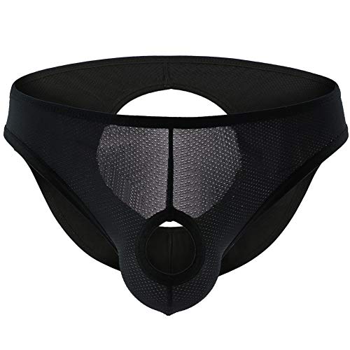 Men's Underwear Sexy Mesh Briefs2