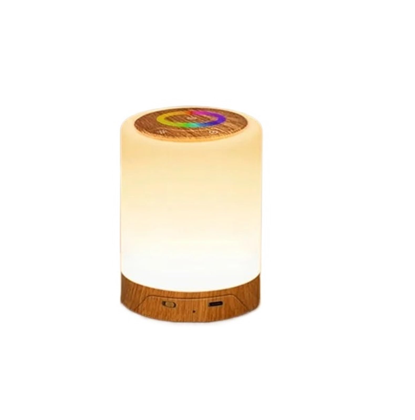 CKAFZMYJQBT Touch Table Lamp Rechargeable Bedroom Bedside Lamps RGB Warm White Night Light Dimmable LED Desk Lamp for Living Room Home