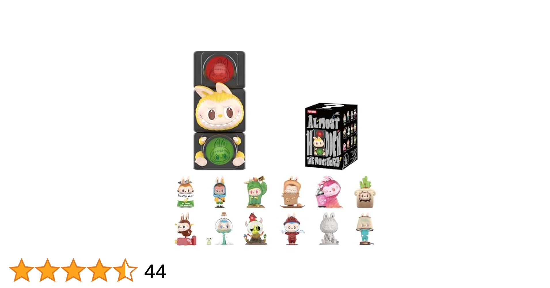 Amazon.com: POP MART The Monsters Almost Hidden Series Blind