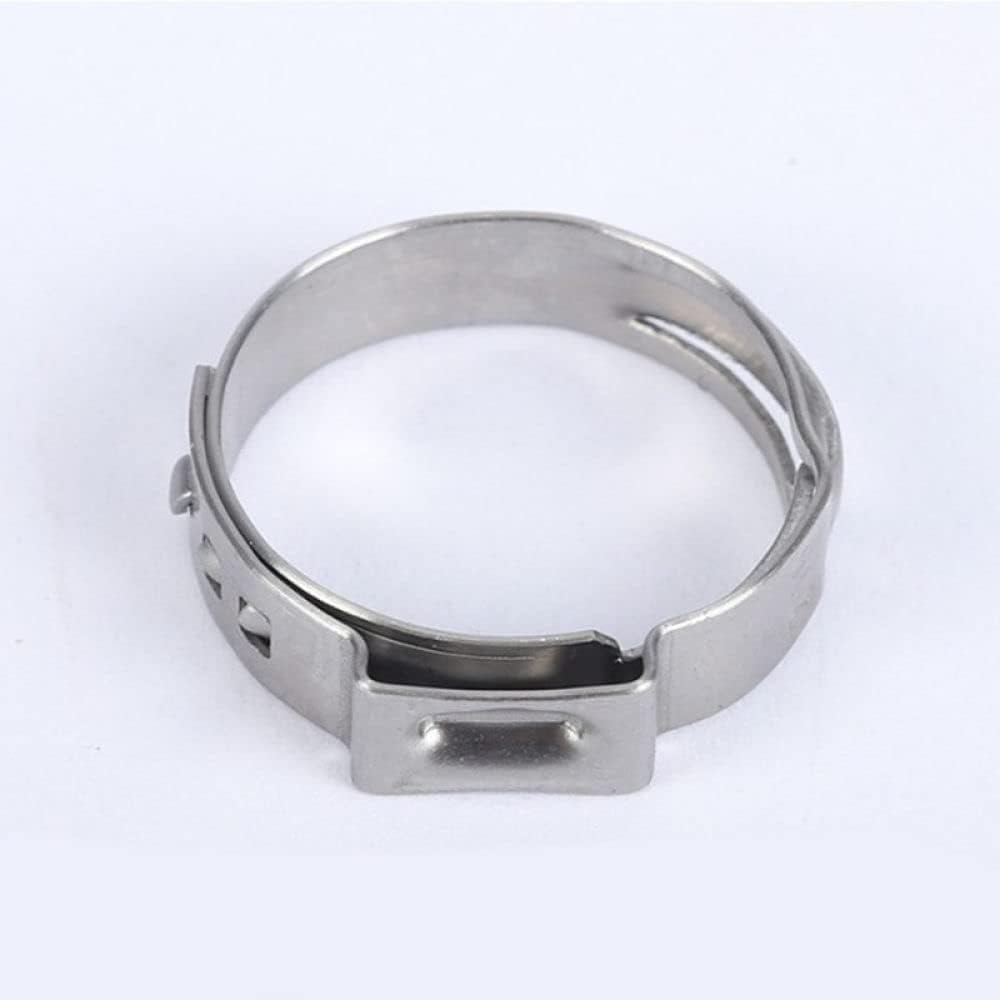 Knpwer 180 Pcs Colliers De Serrage à Oreille Unique,Acier