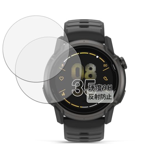 Kayo&Karin �t�B���� COROS APEX 4 (46mm) (2���Z�b�g) ������ �ی�t�B���� 9H (�����K���X �����̍��d�x) ���˒ጸ ���{��