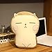 LEIhhdy 30CM-40CM Squishy in Piedi Gatto Arrabbiato Ultra Carino Peluche Ripiene Dollcute Peluche Cuscino Decorazione della Casa Regali di Festa per I Bambini-35cm-40cm,Crema