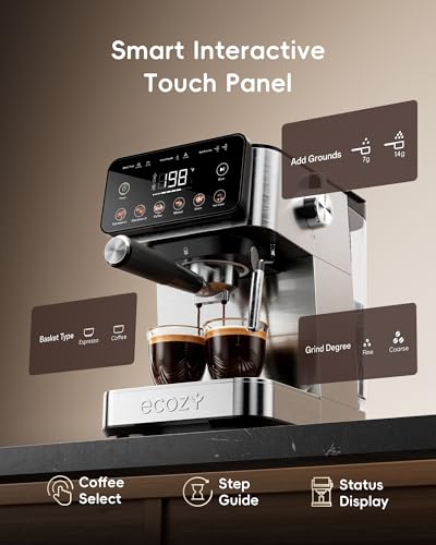 ecozy Espresso & Coffee Maker Combo