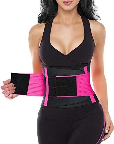 YIANNA Women Waist Trainer Belt - Slimming Sauna Waist Trimmer Belly Band Sweat Sports Girdle Belt Weight loss
