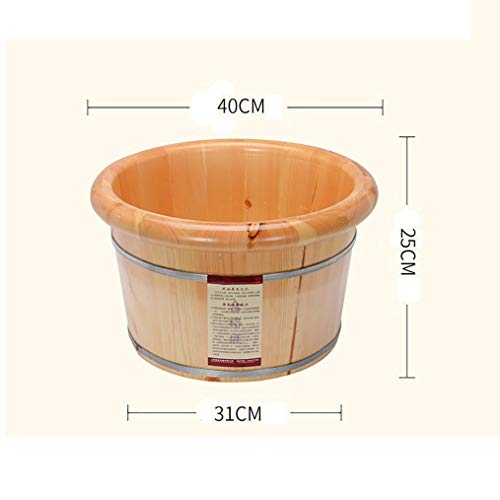 Baño de pies de madera para pedicura con tapa miniatura 2