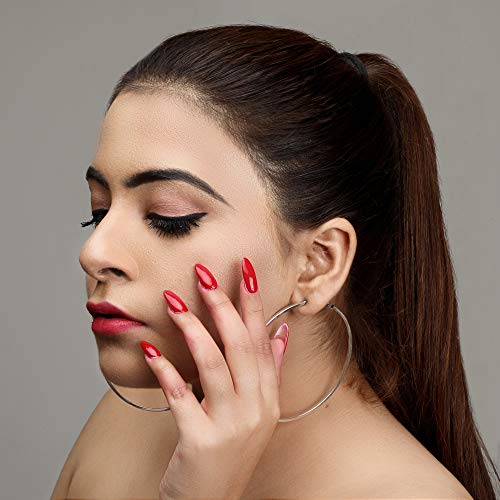 Image of Red Apple Professional Nail Polish | Long Lasting, Quick Dry, Chip Resistant, High Shine Nail Paint | Smooth & Easy Application, Vibrant Trendy Shades for Women & Girls Party Daily Use 15ml