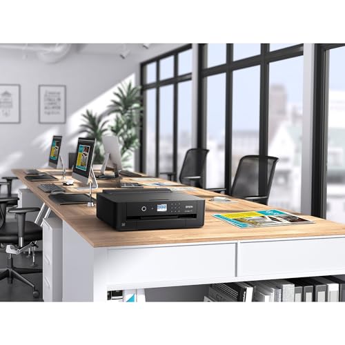 Epson Expression Photo HD XP-15000 Wireless Color Wide-Format Printer, Amazon Dash Replenishment Ready, Black, Large