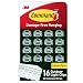 Command Outdoor Light Clips, Clear, 16-Clip, 4-Pack (64 Clips Total)