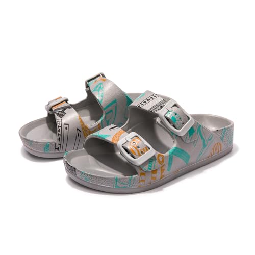 Image of FUNKYMONKEY Kids EVA Slides Waterproof Slip-on Pool Sandals for Boys Girls