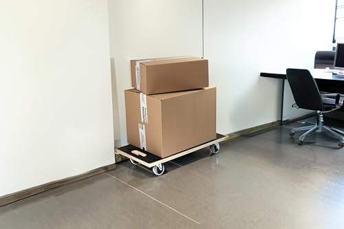 SWV Rollbrett Siebdruck + TPE Transportroller Möbelroller 200 kg (1)