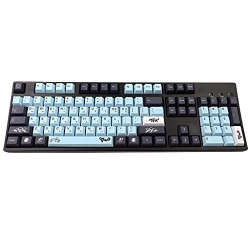 Touches clavier mécanique Mizu Dye Sub en profil Cherry premium