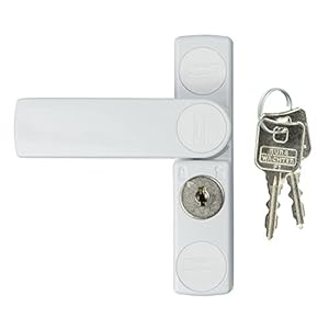 BURG-WÄCHTER Winsafe WS 11 W SB window lock, 1 piece, 142 x 24 x 35 mm, white