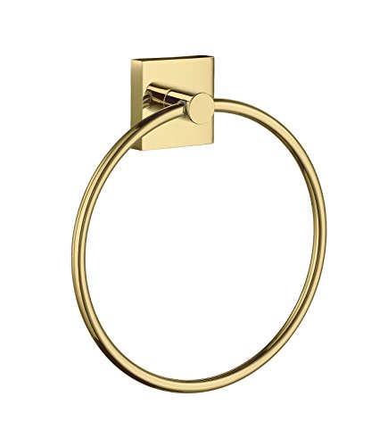 Preisvergleich Produktbild Smedbo Handtuchring Haus Messing poliert, Gold