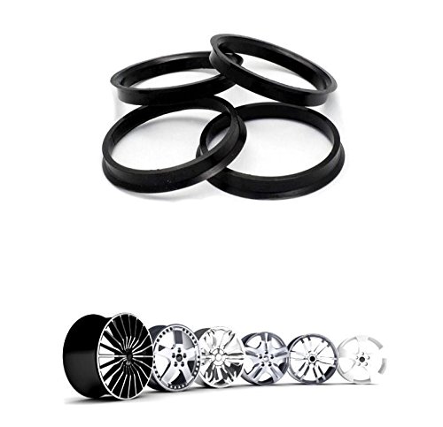 4x ZENTRIERRINGE 72.6 x 66.5 MM FÜR ALUFELGEN 4 STÜCK