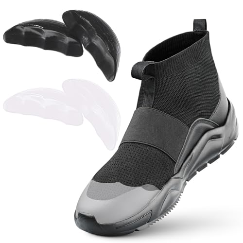 Image of COMNICO Shoe Fillers for Loose Shoe, 4 Pcs Shoe Inserts Anti Slip Toe Filler Cushion Inserts Comfort Prevent Heel Slipping Shoe Fillers for Men and Women Shoe Too Big