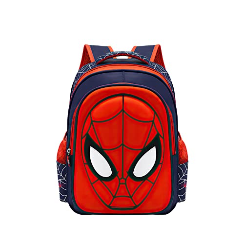 Hhziya Toddler School Backpack 3D Cartoon Comic Backpacks Waterproof Lightweight Elementary Kids Schoolbag For Boys Girls,Royal Blue #TOP20