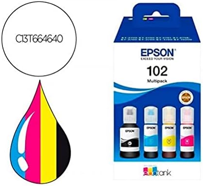 Epson EcoTank 664 Genuine Multipack Ink Bottles