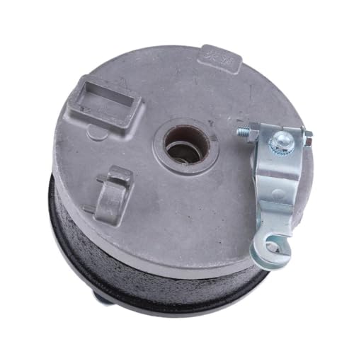 Carcasa de freno de tambor para motocicleta con buje de rueda