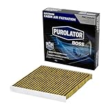 Purolator PBC35644 PurolatorBOSS Automotive Cabin Air Filter with Febreze & Activated Carbon, Car &