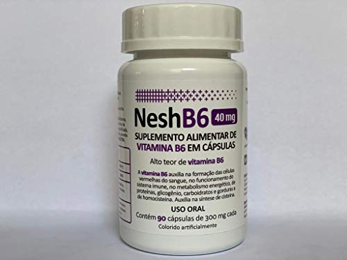 Vitamina B6 / Piridoxina 40 mg - 90 caps