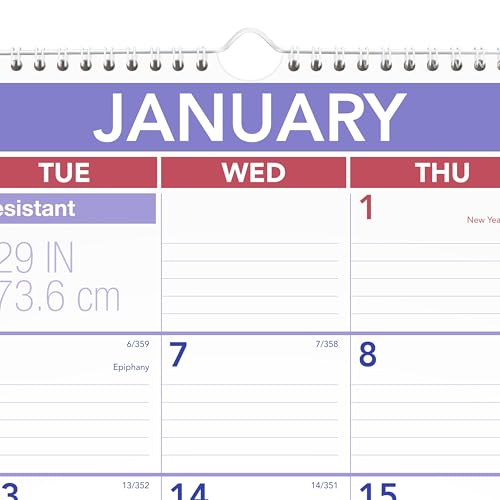 Image of AT-A-GLANCE 2026 Wall Calendar, 22 inch x 29 inch, Large, 2-Month Reference (PM92826)