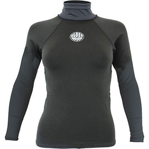 Alder Womens Spirit Thermal Polypro Rashvest 2023 - Black 16