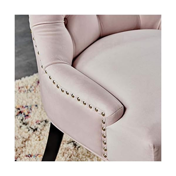 Modway regent tufted performance velvet dining side chairs set of 2 pink  urban country home decor