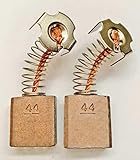 2 Stück Packung Carbon Bürsten Paar für ein Wenig Shoprider Traveso (Größer Größe Bürste)