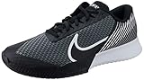 Die weiche Schaumstoffsohle Nike Herren Air Zoom Vapor Pro 2 HC Sneaker, Schwarz-Weiss, 45 EU