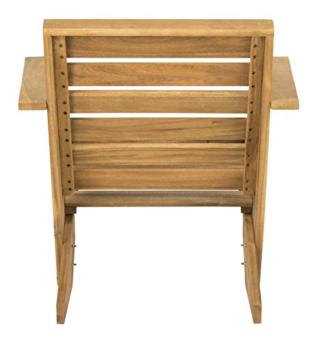 SAFAVIEH Wooden Adirondack Chair, in Natural