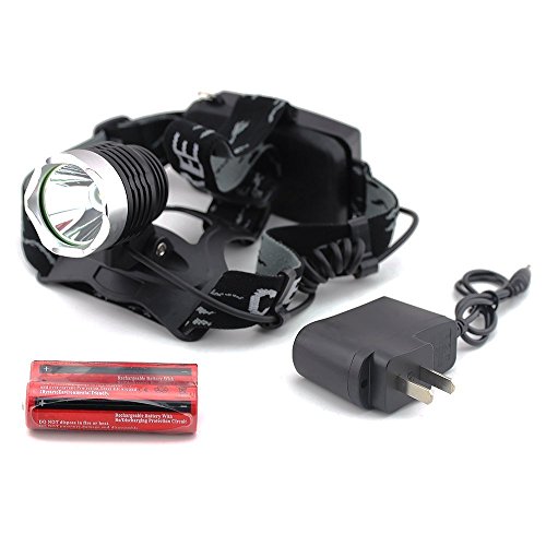 Joinwin Outdoor Waterproof 1600LM XM-L T6 LED Cycling Bicycle Bike HeadLight Headlamp + 2 X 18650 Rechargeable Batteries + Charger