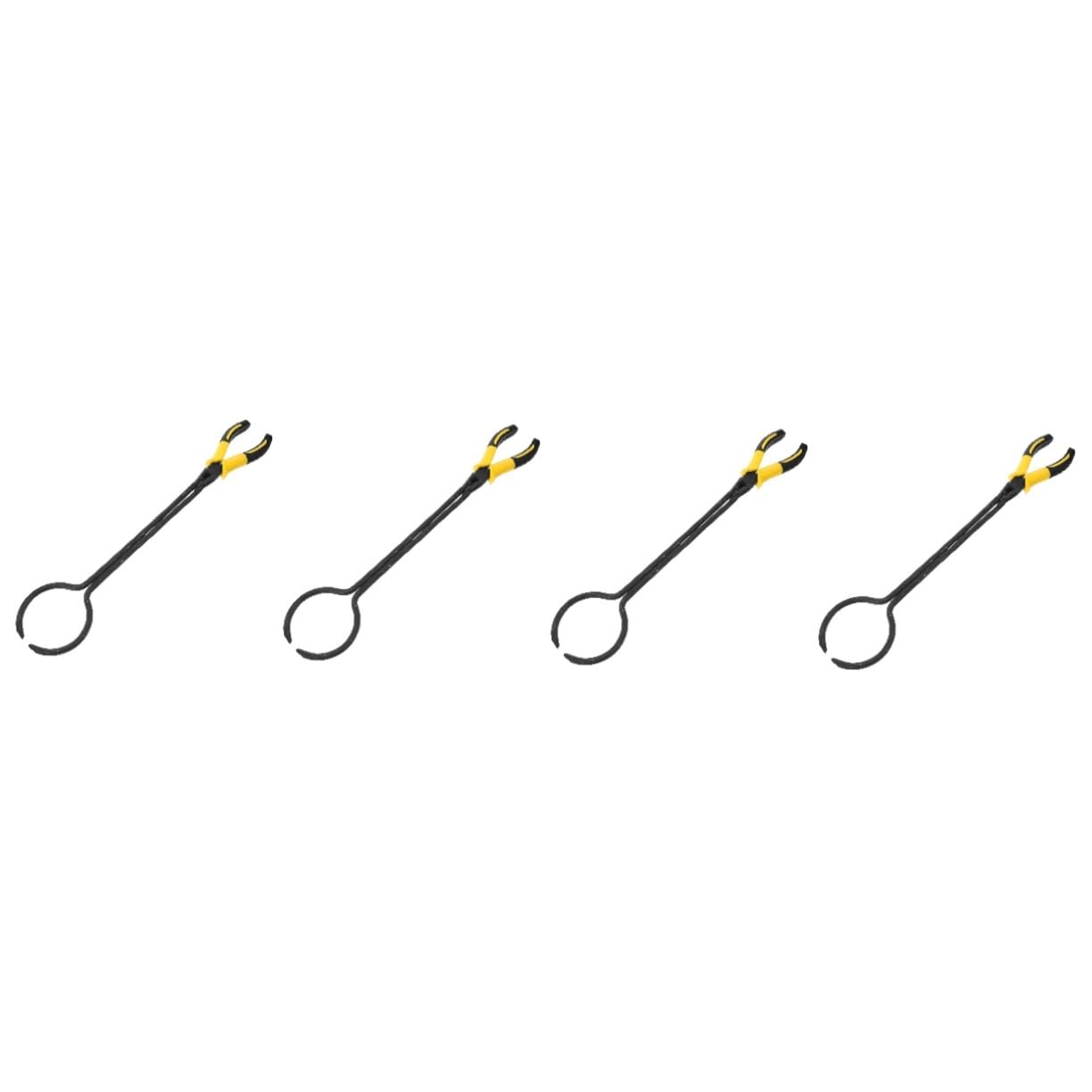 GLEAVI 4stücke Crucible Tong Clamp Ergonomische Tiegelzange Für Metallgießarbeiten Geeignet Für Schmuckschmelze Mit Rutschfestem Griff Leicht Und Handlich Optimale Kontrolle Bei Hohen