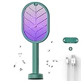 【Ahorro de energía y Larga Duración】- El raqueta mosquitos eléctrico tiene una batería incorporada de gran capacidad, una vez que está completamente cargado se puede utilizar continuamente durante mucho tiempo, el tiempo de carga es de aproximadamente 4 horas. El raqueta mosquitos eléctrico puede ser cargado por la línea de cable USB.