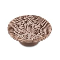 Luvia Cosmetics Silicone Makeup Brush Cleaning Pad - Coffee - Professional Cleaning Tool