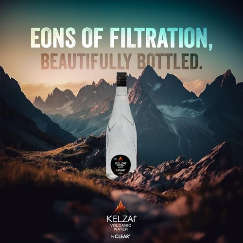 Image of Kelzai Natural Rejuvenator Volcanic Mineral Rich Still Water 750ml | Everyday Hydration (Glass Bottle)