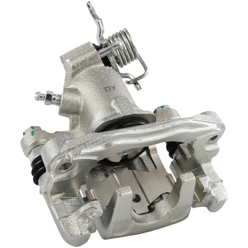 Image of SCITOO 19B3302 Rear Left Disc Brake Caliper Assembly w /Bracket For Hyundai For Elantra 2005-2006,For Hyundai For Tiburon 2004-2008,For Kia For Spectra 2005-2009,For Kia For Spectra5 2005-2009