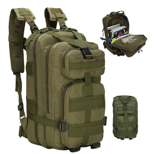 Sac à dos Molle de 25 L robuste avec dos respirant et sangles militaires - 6