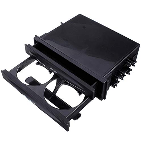 Car Grocery Box Double/Single Din Radio Pocket Kit Drink-Cup Water Coffee Cup Bottle Holder Storage Box Multi-Purpose Function Storage Box Audio Modification