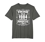 vintage 1984 41st birthday gifts 41 year old for men women maglietta