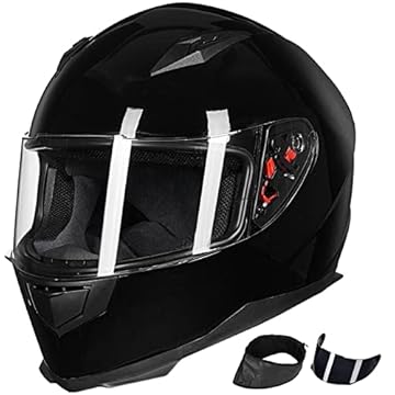 full face bike helmet with visor