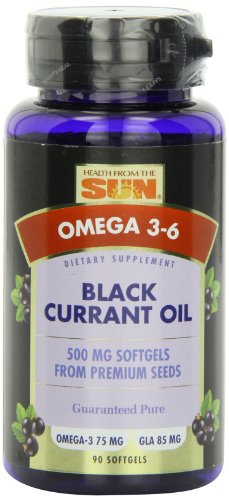 Nature’s Life Black Currant Oil Minis 500 Mg | With Omega 3-6 For Skin, Hair, Heart And Joint Health | 90Ct, 90 Serv. #TOP21