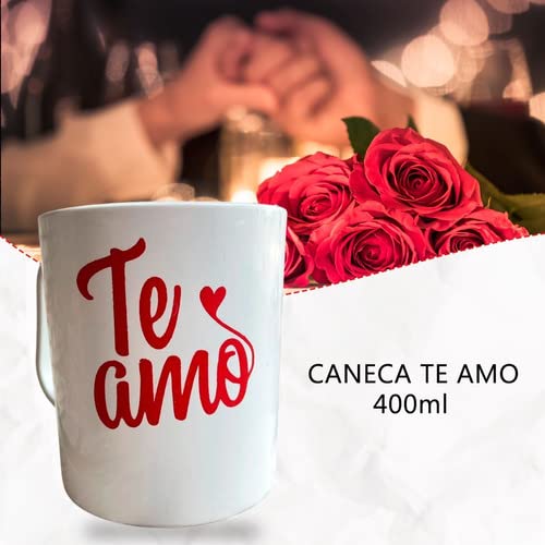 Kit Cesta Presente Namorados Romântico Amor Com Urso Lindo (Urso Rosa)