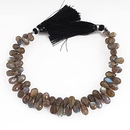 Labradorite flash briolettes gouttes pour réparer et personnaliser vos colliers