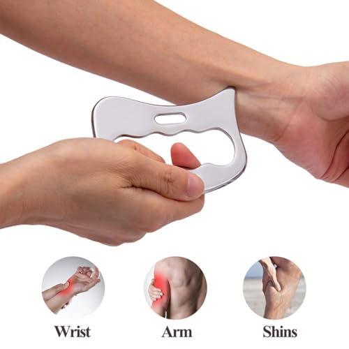 Image of Stainless Steel Gua Sha Scraping Massage Tool Muscle Scraper Soft Tissue Mobilization Massager 1 Pcs