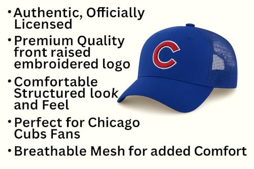 Gorra Trucker Deportiva Azul con Logo Bordado miniatura 6