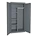 Sandusky Lee EACR362478-02 Elite Series Wardrobe Storage Cabinet, 36" Width x 24" Length x 78" Height, Charcoal
