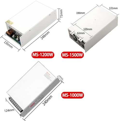 Alimentation à découpage réglable 48V pour l'atelier d'impression 3D et CNC