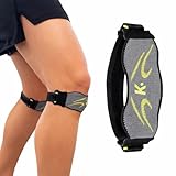 K-nee Patella Knieband (2er Pack) – Verstellbares Knieband mit Silikonpolster für Laufen, Sport & Alltag – Atmungsaktiv, Hautfreundlich, Sicherer Halt (Khaki)